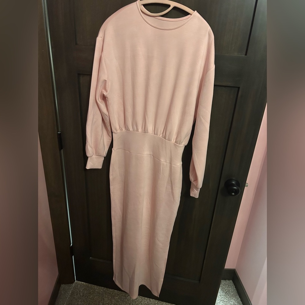 Anthropologie Daily Practice sweatshirt dress